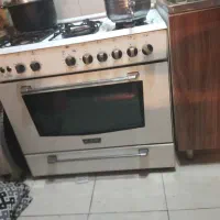 گاز پنج شعله چهار جوجه گردان دو سینی بزرگ|اجاق گاز و لوازم برقی پخت‌وپز|کرج, شهرک البرز ۳|دیوار