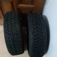 لاستیک یخ شکن هانکوک کره ای درحد نو