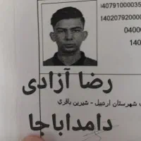 کارت ملی گم شده تو روستای دامداباجا گرمی انگوت|اشیا|گرمی, |دیوار