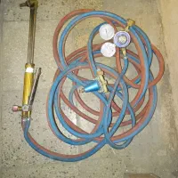 هوا برش با 10متر شیلنگ مانومتر،رگلاتور، کپسول گاز