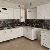 کابینت آماده فلزی MDF مناسب نصب سریع ۶ متر