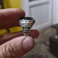 انگشتر نقره سنگ عقیق|جواهرات|تهران, تجریش|دیوار