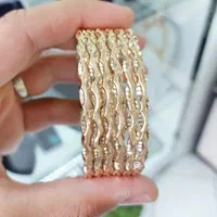 النگو ریز 6 عددی - کاملا مشابه طلا