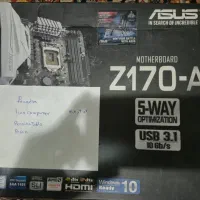 asus Z170-A 7700k coolermaster hyper 212|قطعات و لوازم جانبی رایانه|زنجان, |دیوار