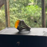 انگشتر نقره مردانه