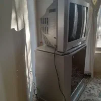 تلویزیون ۲۹ با میز بسیار تمیز ودکوری زیبا|تلویزیون و پروژکتور|سبزوار, پاسداران|دیوار