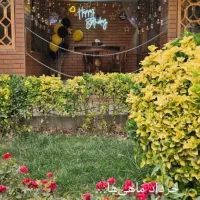 سالن کار باغچه رستوران