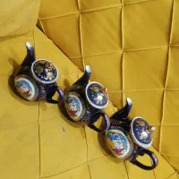 شکلات خوری سورمه ای|ظروف سرو و پذیرایی|یزد, |دیوار