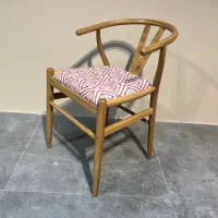صندلی ویشبون تمام چوب گردو