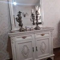 اینه کنسول و شمعدان|بوفه، ویترین، کنسول|تهران, هرندی|دیوار