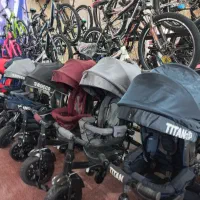 سه چرخه تیتان تاشو کودکان|کالسکه و لوازم جانبی|کرج, شهرک نهال و بذر|دیوار