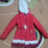 کاپشن جنس عالی وگرم برای ۷ تا ۹سال دخترانه