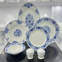 سرویس چینی ۶ نفره غذا خوری زرین نئوکلاسیک آکبند