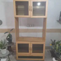 زیر تلویزیونی با کمد دکوری