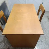 میز تحریر دو نفره با دو صندلی|میز تحریر و کامپیوتر|اردکان, |دیوار