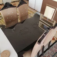 میز ناهار خوری|میز و صندلی غذاخوری|لردگان, |دیوار