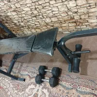 دمبل ومیز پرس۱۰کاره