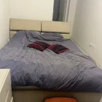 تخت دونفره کینگ سایز برند بازل همراه تشک