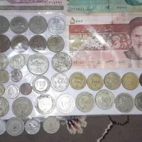 قدیمی سکه و کاغذی مجوده