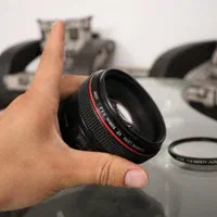 لنز 50 canon|دوربین عکاسی و فیلم‌برداری|تبریز, |دیوار