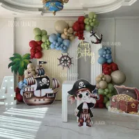 تم زیبای کرومی و مای ملودی بادکنک آرایی