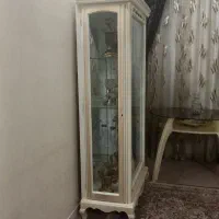 ویترین چوبی|بوفه، ویترین، کنسول|قم, وادی السلام|دیوار