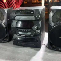 ضبط صوت و وی سی دی پاناسونیک در حد نو