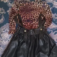 لباس دخترانه مجلسی و کفش سایز30