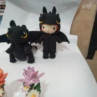 عنواع عروسک دست بافت|صنایع دستی و سایر لوازم تزئینی|قرچک, شهرک طلائیه|دیوار