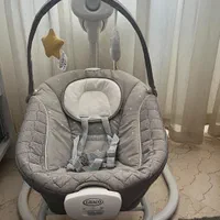 گهواره برقی گراکو مدل soft sway starlight|اسباب و اثاث بچه|تهران, آهنگ|دیوار