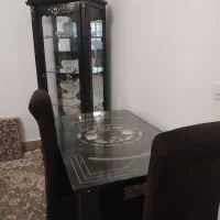 میز وبوفه کار کرده|بوفه، ویترین، کنسول|رزن, |دیوار