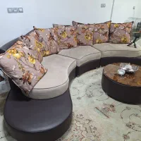 مبل راحتی نیم دایره