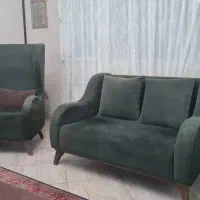 مبل 9 نفره چوب روسی