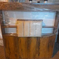 تخت پارچه ای با کفی با تاج ضخیم|تخت و سرویس خواب|یزد, |دیوار