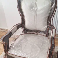 مبل فرهر (استیل) ۷نفره چوب راش|مبلمان خانگی و میز عسلی|محمدیه-قزوین, |دیوار