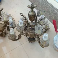 لوستر طرح برنز|لوستر و چراغ آویز|تبریز, |دیوار