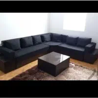 مبل هفت نفره ال دسته دوبل|مبلمان خانگی و میز عسلی|چهاردانگه (تهران), |دیوار