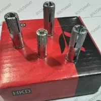 میخ و چاشنی انکر بولت HKD8 سه سانت و میخ و چاشنی