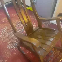 صندلی راحتی چوبی درحد نو|مبلمان خانگی و میز عسلی|اهواز, شهرک دانشگاه|دیوار