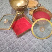 ظروف میوه و شیرینی وشکلات خوری.|ظروف سرو و پذیرایی|رشت, ساغری سازان|دیوار