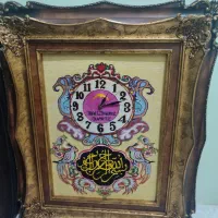 تابلو فرش ساعت