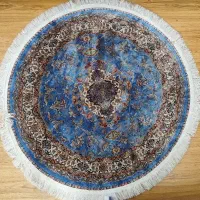 دو قالیچه تمام ابریشم