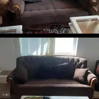 یک مبل دونفره یک کاناپه سه نفره