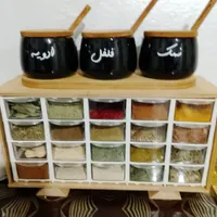 جا ادویه چوبی 20کشویی نونو تازه خریدم