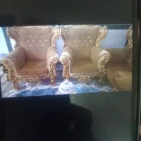 یک دست مبل ۹نفره تمام چوب|مبلمان خانگی و میز عسلی|ری, علایین|دیوار