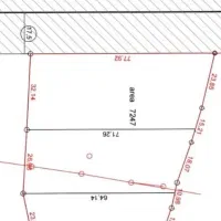 زمین در جاده شهر آلنی به مشکین شهر