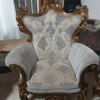 مبل ۷ نفره سلطنتی سالم|مبلمان خانگی و میز عسلی|کلارآباد, |دیوار