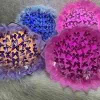 گل روبانی /گل جاویدان /دسته گل پروانه ای/پول ارایی