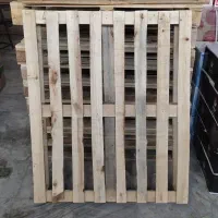 پالت چوبی تعداد 10عدد پالت چوبی 1متر در 120