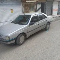 پژو 405نقره ای مدل 90